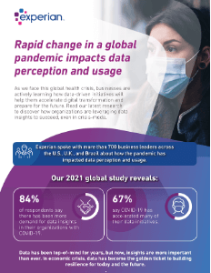 Rapid change in a global pandemic impacts data perception and usage