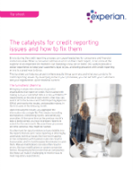 The catalysts for credit reporting issues and how to fix them