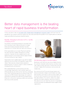 data management for business transformation 