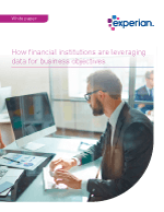 Leveraging data for financial institutions