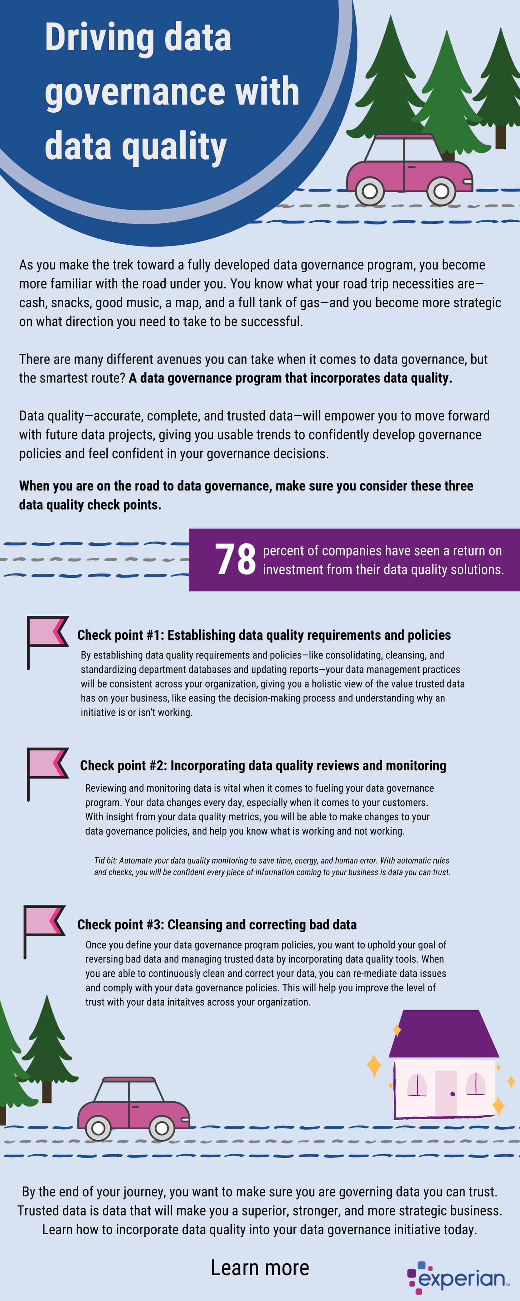 Driving data governance with data quality